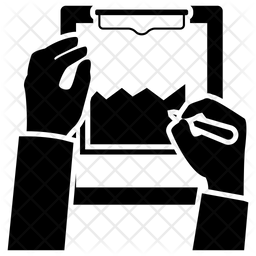 256x256 Accountability Icon Of Glyph Style