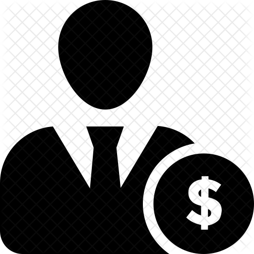 512x512 Accountant Icon Of Glyph Style