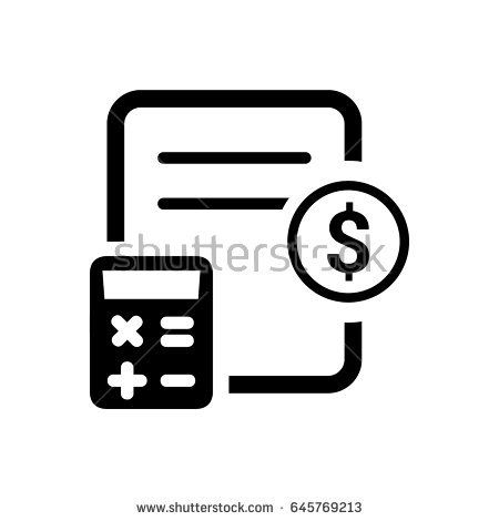 450x470 Accounting Icon Icon Design