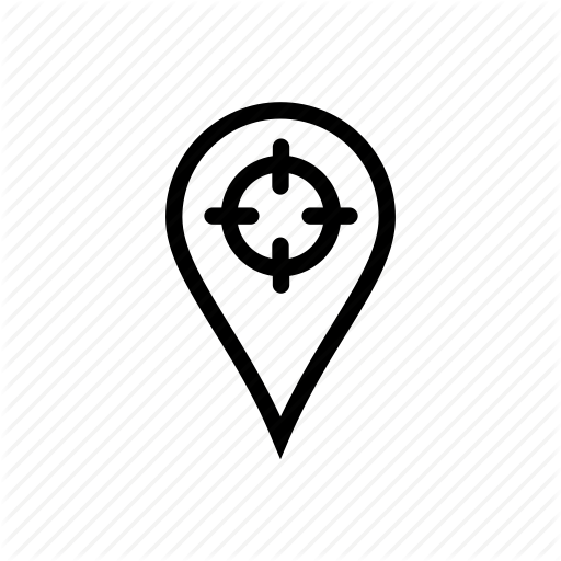 512x512 Accuracy, Map, Tag, Target Icon