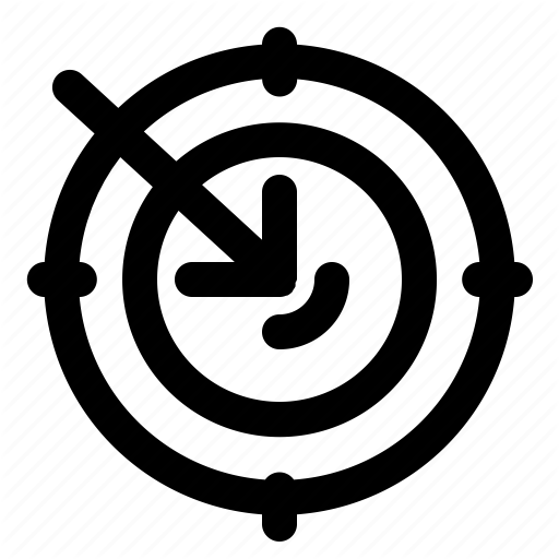 512x512 Accuracy, Aim, Circle, Direction, Target Icon