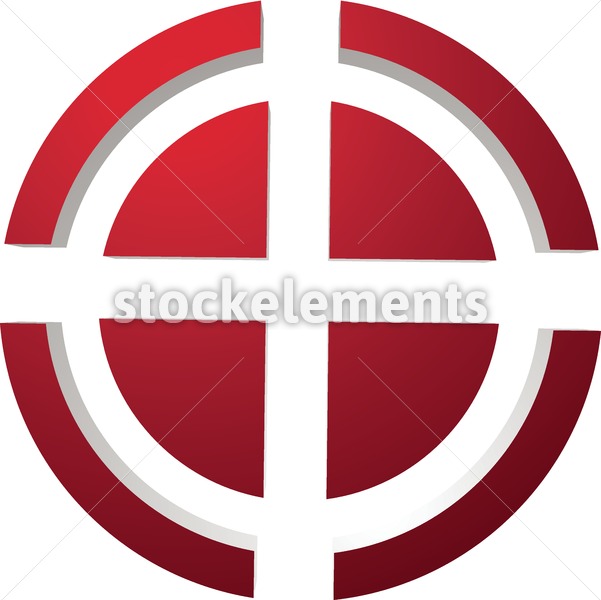 601x600 Target Mark, Reticle, Crosshair Icon For Focus, Accuracy