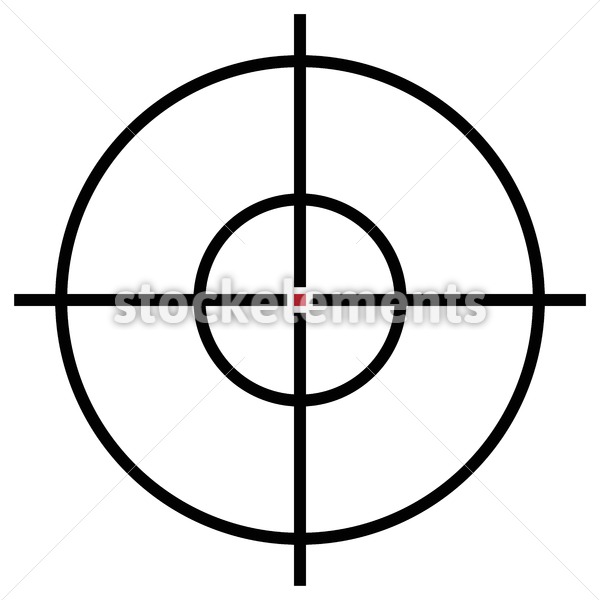 600x600 Target Symbol Isolated On White Accuracy, Target, Aiming Concept