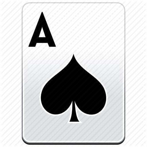 512x512 A, Ace, Aces, Card, Casino, Poker, Spades Icon