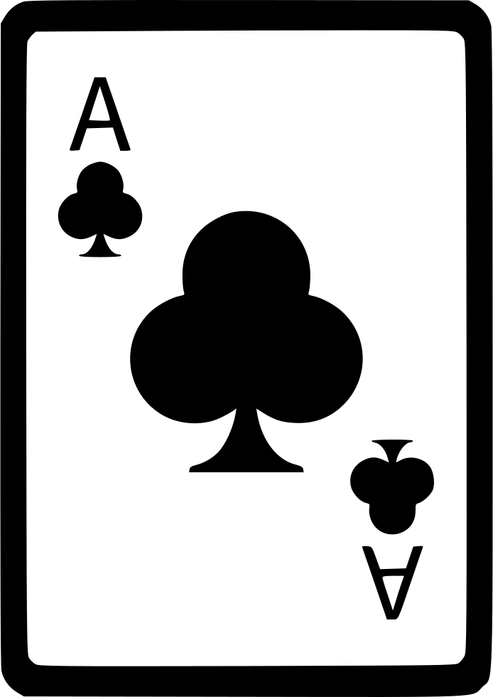 694x980 Ace Of Clubs Cards Poker Png Icon Free Download