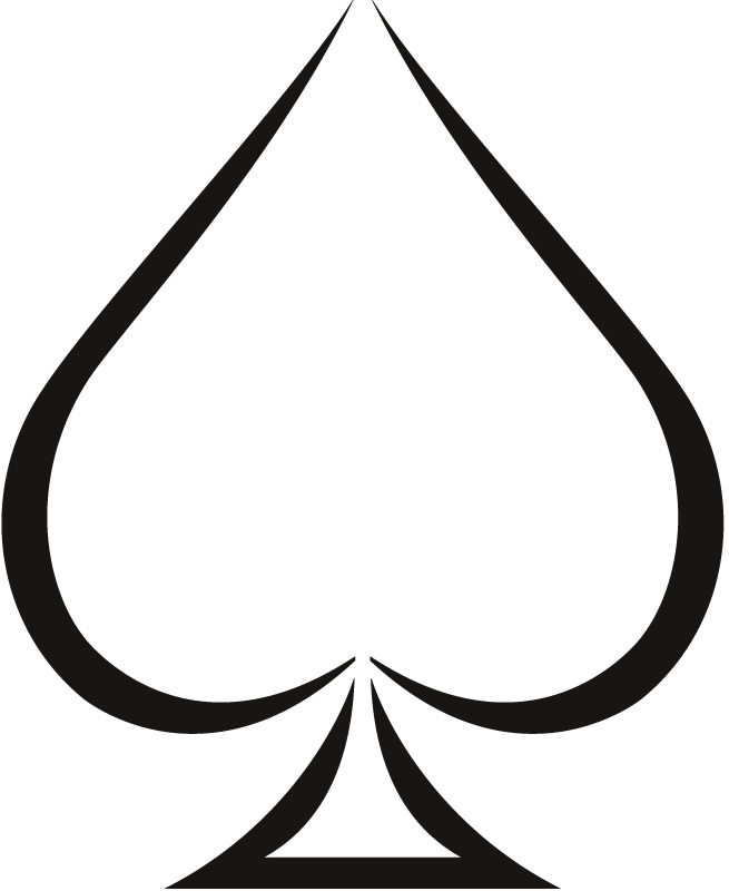 655x800 Spade Symbol Png