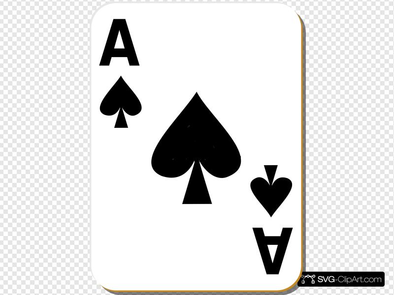 800x600 Ace Of Spades Clip Art, Icon