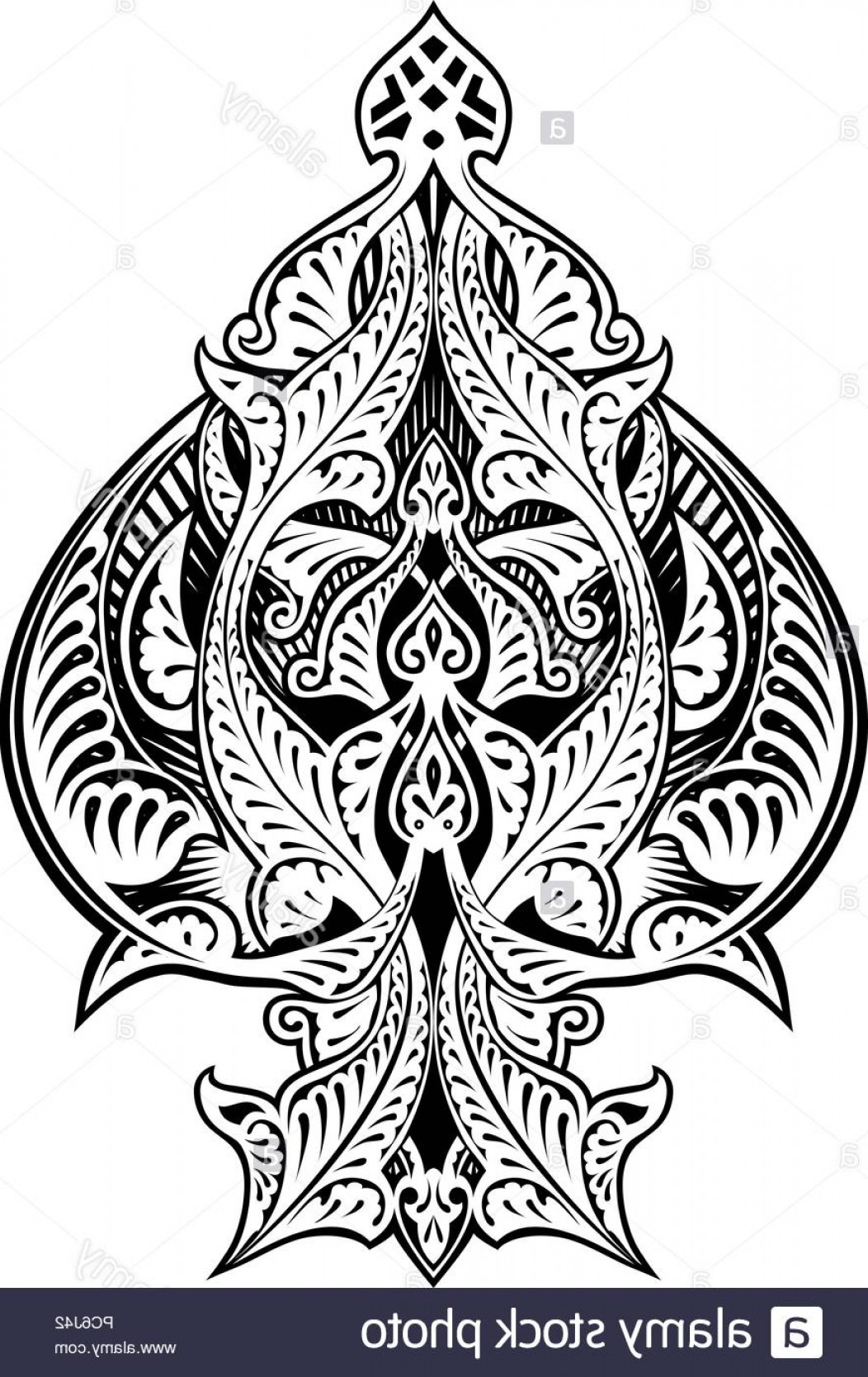 1052x1668 Ace Of Spades Icon Shape Abstract Pattern Image Handandbeak