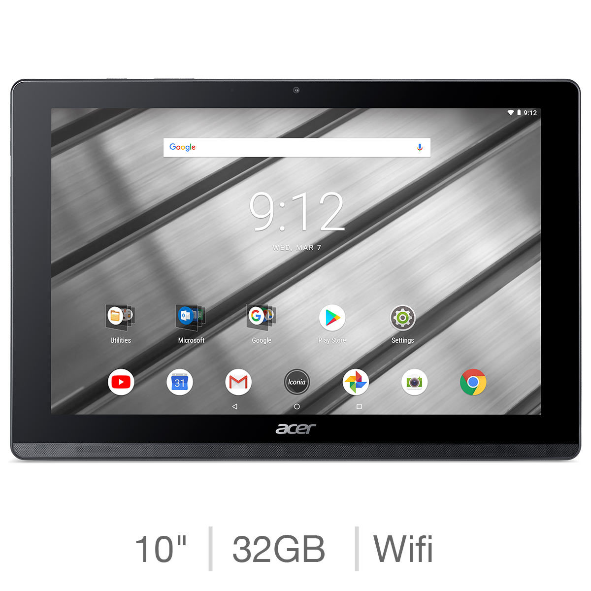 1200x1200 Acer Iconia One Inch, Full Hd Tablet With Built
