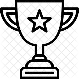 256x256 Achievement Icon Of Line Style