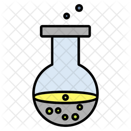 256x256 Acid Icon Of Colored Outline Style