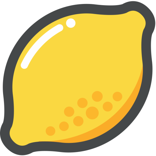 512x512 Citrus, Food, Fruit, Lemon, Slice Icon