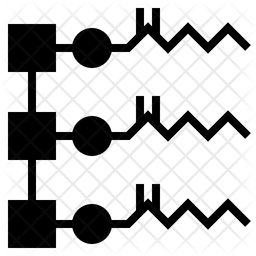 256x256 Fatty Acid Icon Of Glyph Style