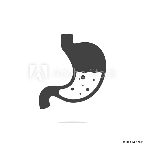 500x500 Stomach Acid Icon