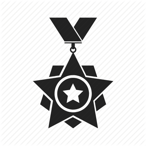 512x512 Achievement, Acknowledge, Award, Badge, Favorite, Medal, Star