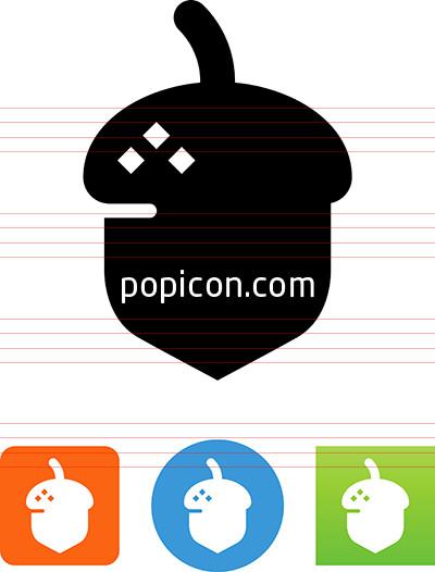 400x526 Acorn Icon