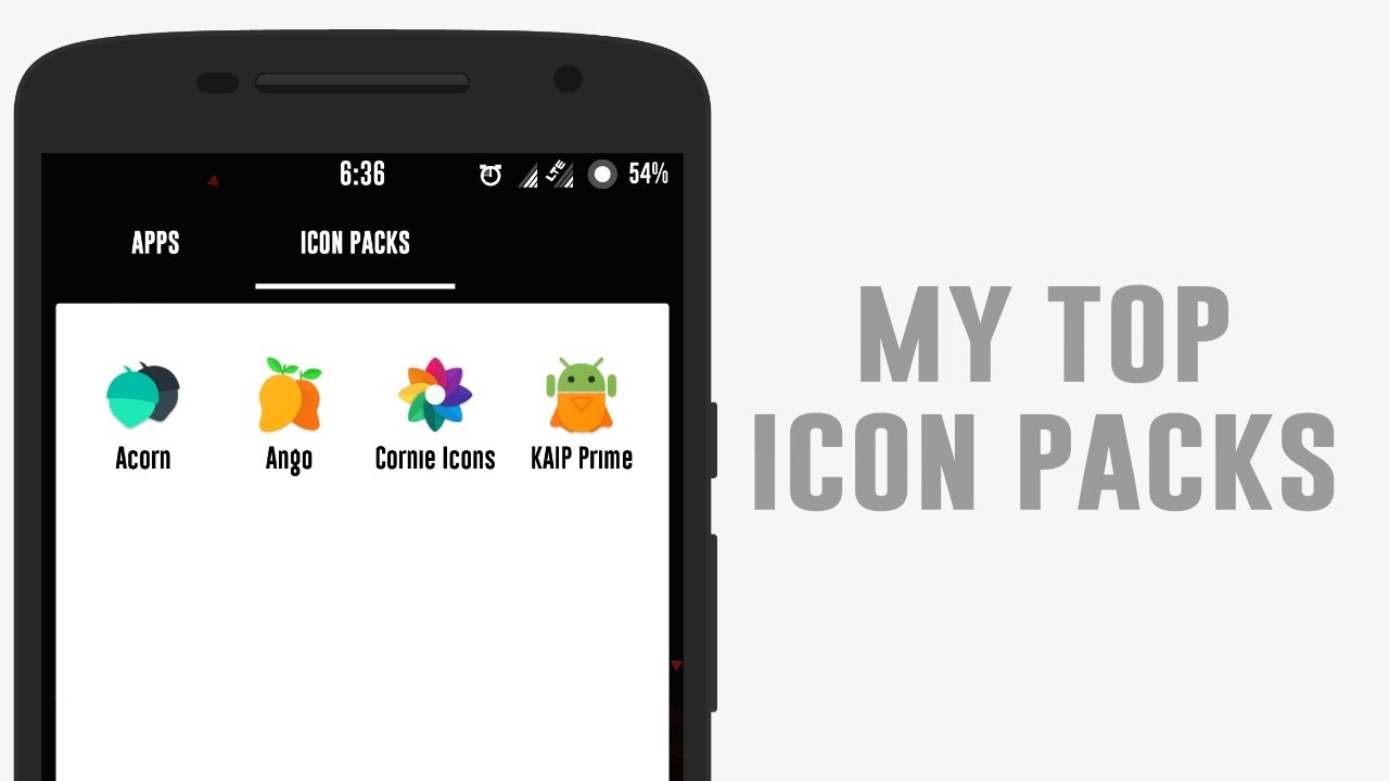 1280x720 My Top Icon Packs !