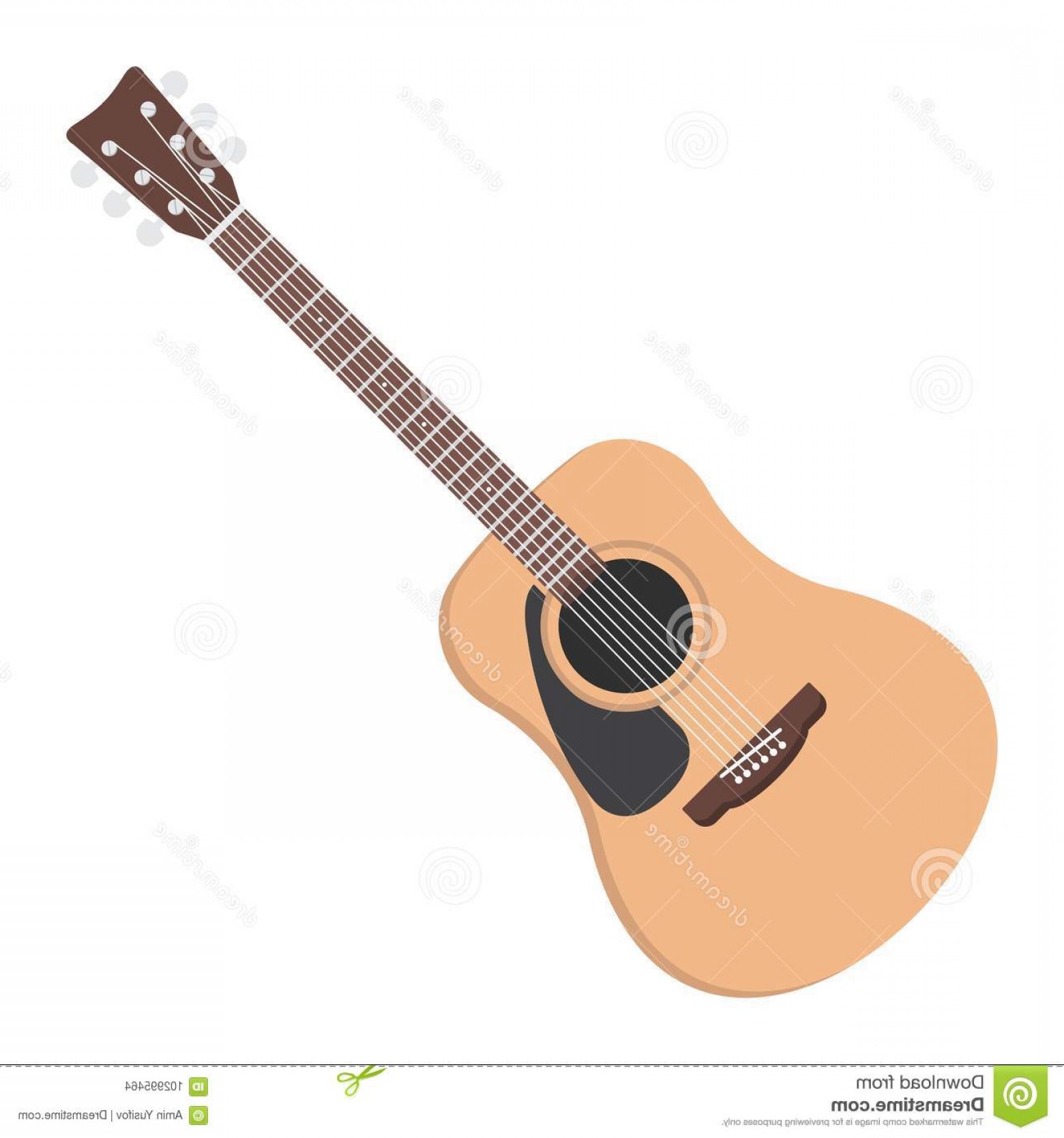 1560x1668 Acoustic Guitar Flat Icon Music Instrument Acoustic Guitar Flat