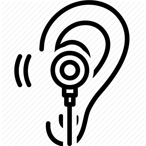 512x512 Acoustic, Ear, Hear, Hearken, Listen, Sound, Volume Icon