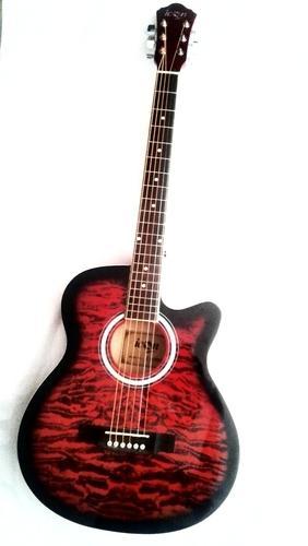 282x500 Icon Guitar In Red Color