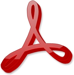 244x248 Red Acrobat Reader Free Icon In Format For Free Download