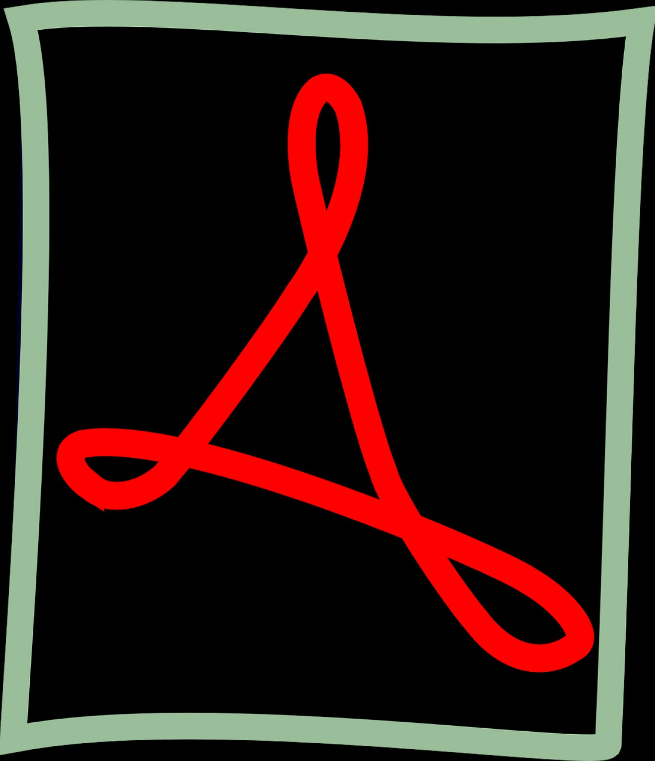 1322x1536 Acrobat Reader Adobe Pdf Mime Type Symbol Sign Icon Format