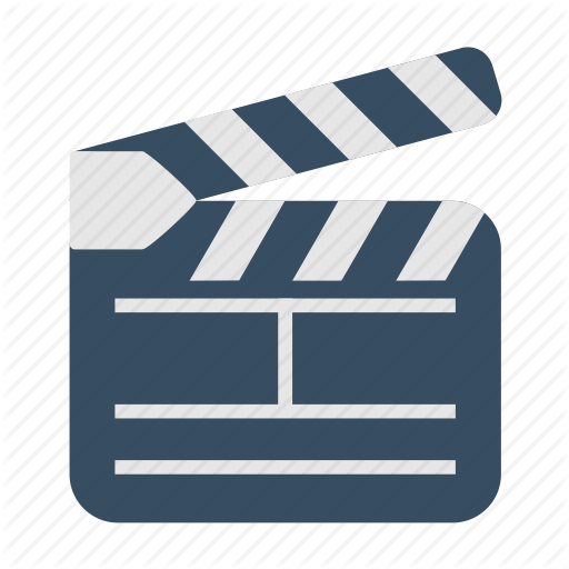 512x512 Act, Cinema, Clip, Film, Multimedia Icon