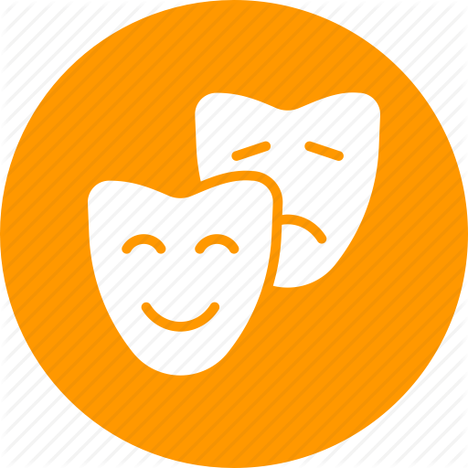 512x512 Act, Cinema, Emotion, Mask, Movie, Perform, Stage Icon