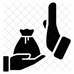 256x256 Bribery Act Icon Of Glyph Style