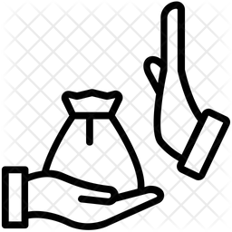 256x256 Bribery Act Icon Of Line Style