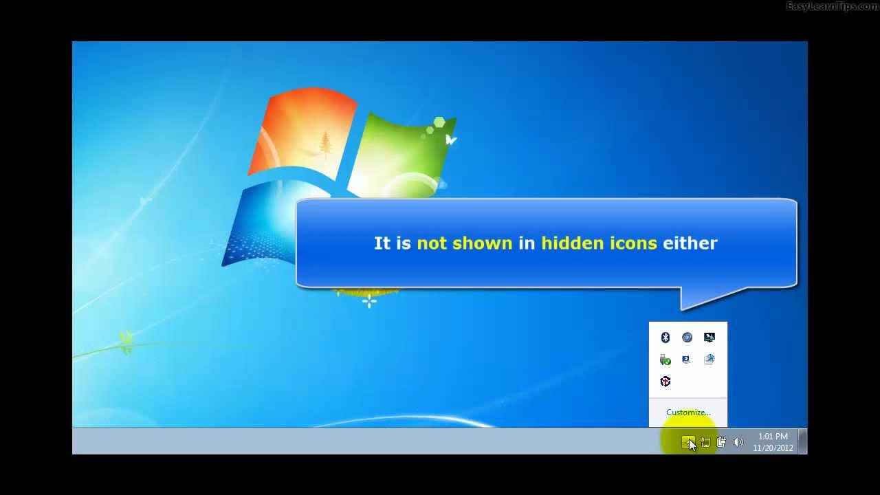 1280x720 How To Remove Action Center Icon From Notification Area In Windows