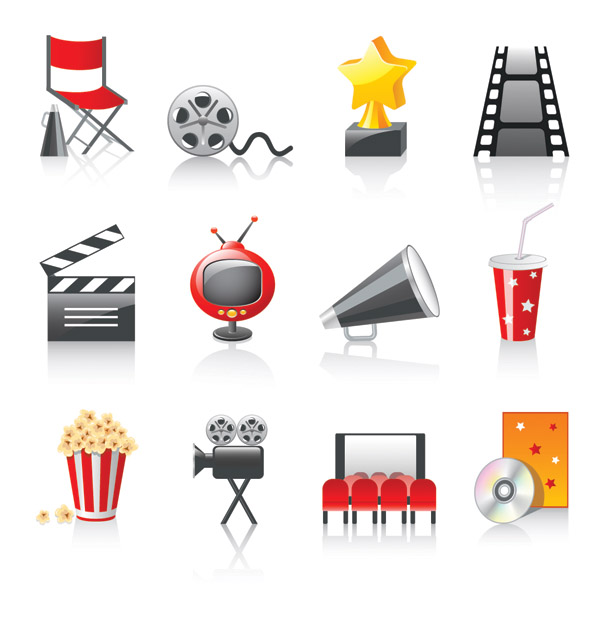 600x633 Free Movies Icon
