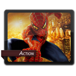 256x256 Action Icon Movie Genre Iconset Sirubico