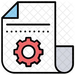 256x256 Action Plan Icon Of Colored Outline Style