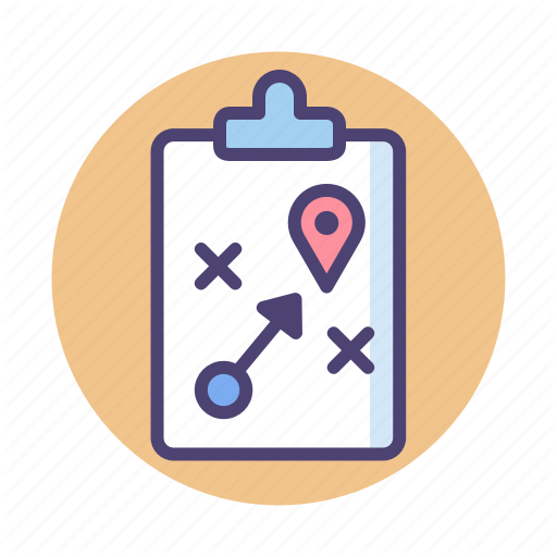 512x512 Action Plan, Plan, Strategy Icon