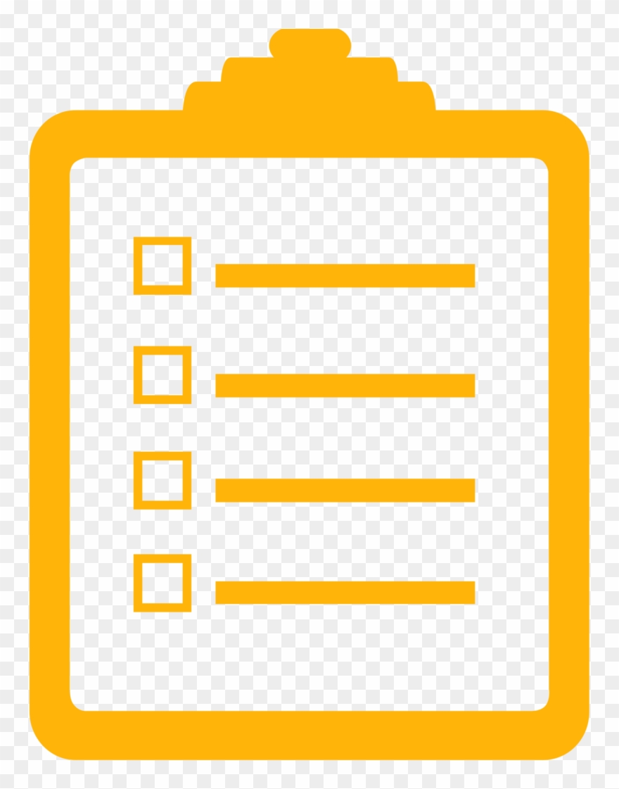 880x1121 Checklist Noun Project Yellow