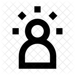 256x256 Active User Icon Of Line Style