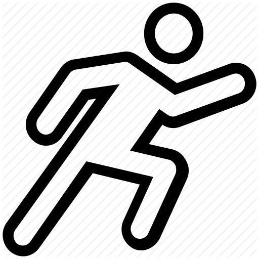 512x512 Active, Athlete, Exercise, Fitness, Man, Runner, Running Icon