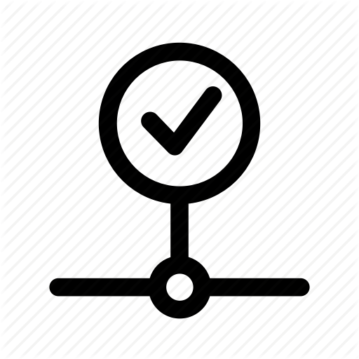 512x512 Active, Computer, Connection, Network, Ok, Up To Date, Verified Icon