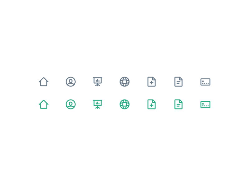 800x600 Schoolvine Navigation Icon Set