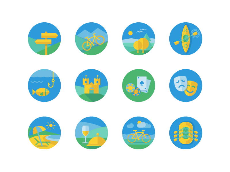 800x600 Activity Icons