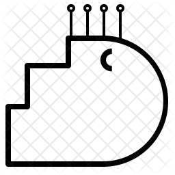 256x256 Acupuncture Icon Of Line Style