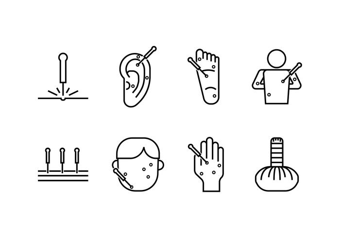 700x490 Acupuncture Set Icon