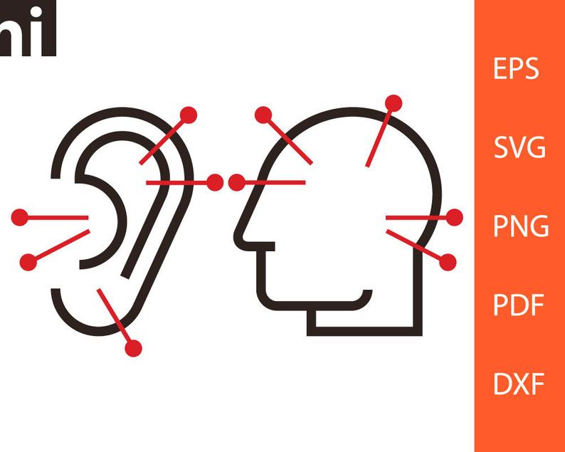 794x635 Acupuncture Acupuncture Vector Acupuncture Clipart Etsy