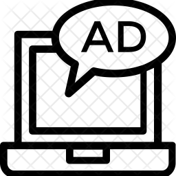 Advertisement Icon Of Line Style 256x256 Advertisement Icon Of Line Style