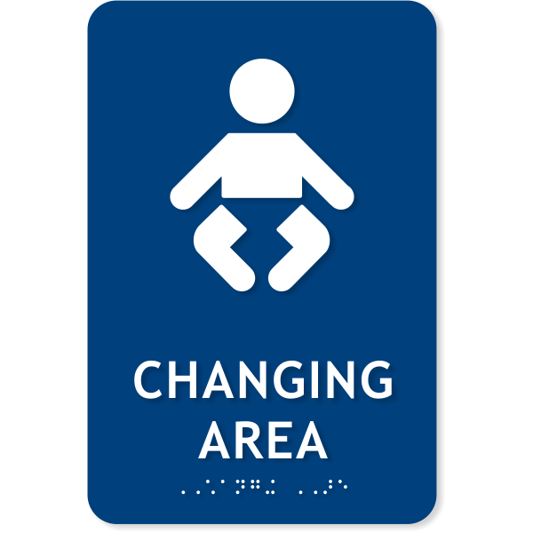 X Ada Baby Changing Area Icon Sign 600x600 X Ada Baby Changing Area Icon Sign