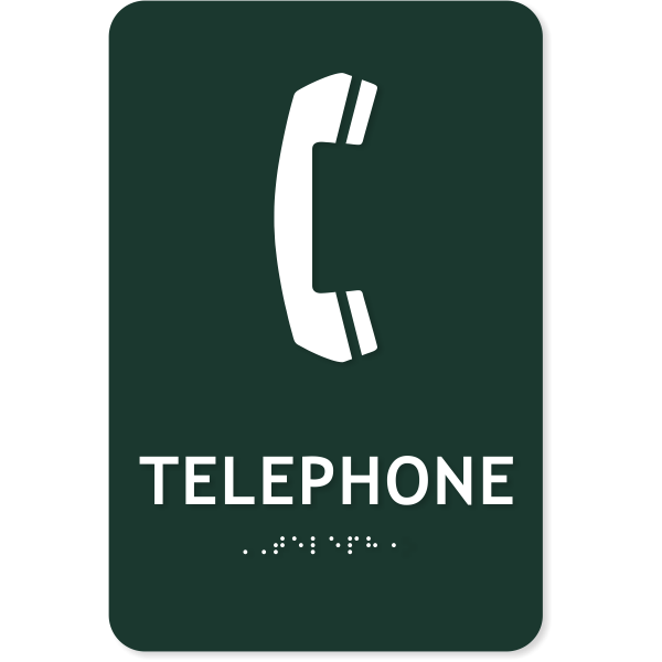 X Ada Telephone Icon Sign 600x600 X Ada Telephone Icon Sign