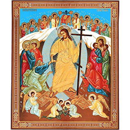 425x425 Religious Resurrection Icon Decent Into Hell Of Christ