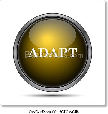 362x382 Adapt Icon, Art Print Barewalls Posters Prints