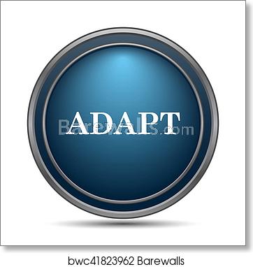 362x382 Adapt Icon, Art Print Barewalls Posters Prints